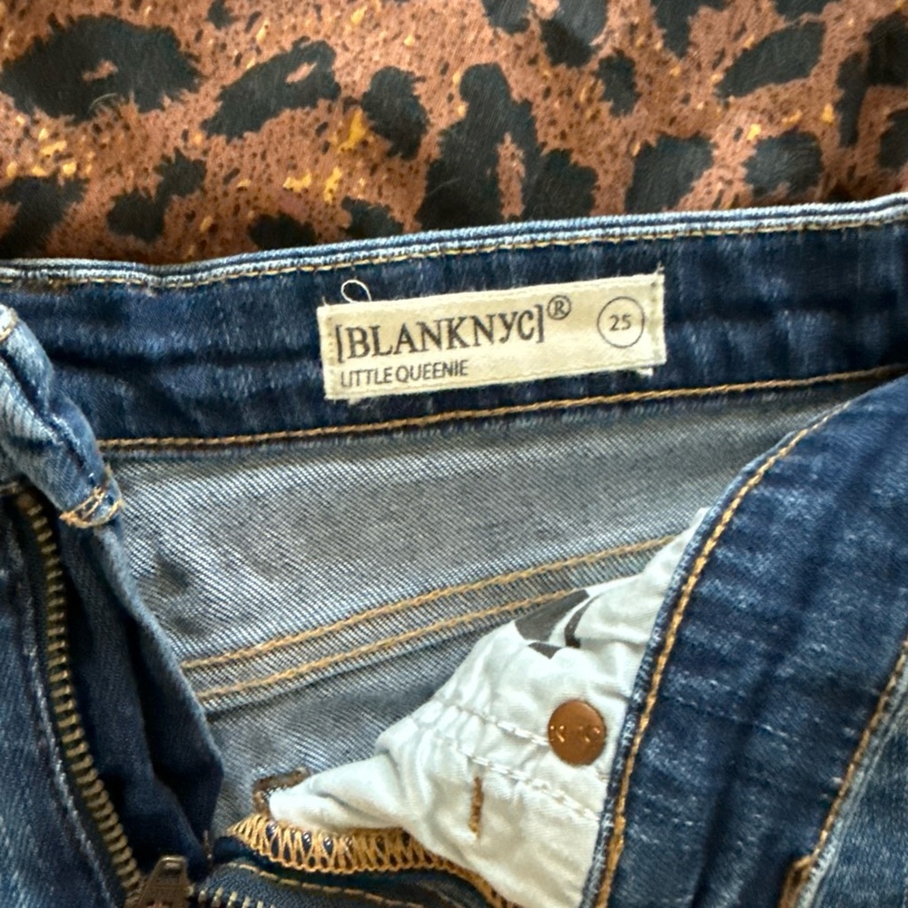 Blank NYC Little Queenie Mid-Blue Skinny Jeans
